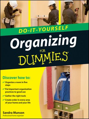 cover image of Organizing Do-It-Yourself For Dummies